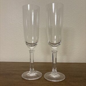 Tiffany & Co Hampton Champagne Flutes - Set of 2